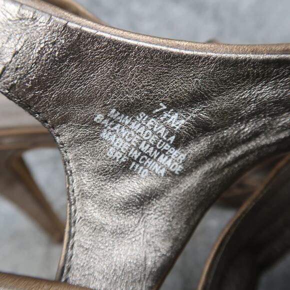 Sam & Libby Shoes Womens 7.5 Slingback Pumps Stiletto Peep Toe Formal High Heels - Picture 13 of 13